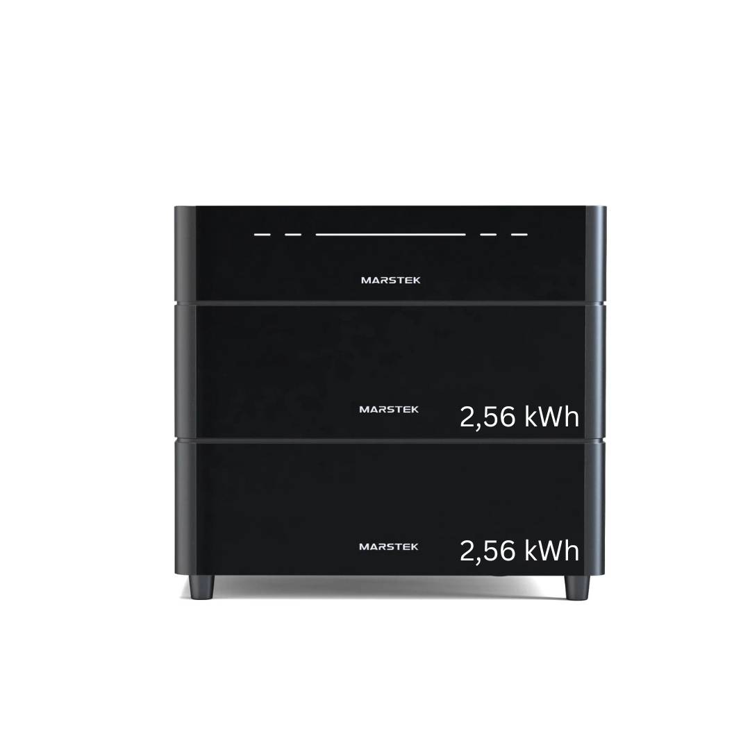 Eine modulare schwarze Energiespeichereinheit mit 