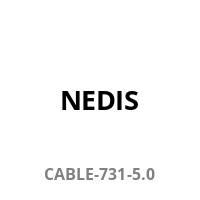 Netzkabel mit Großbritannien Strecker - IEC320 C7 , 5,00m