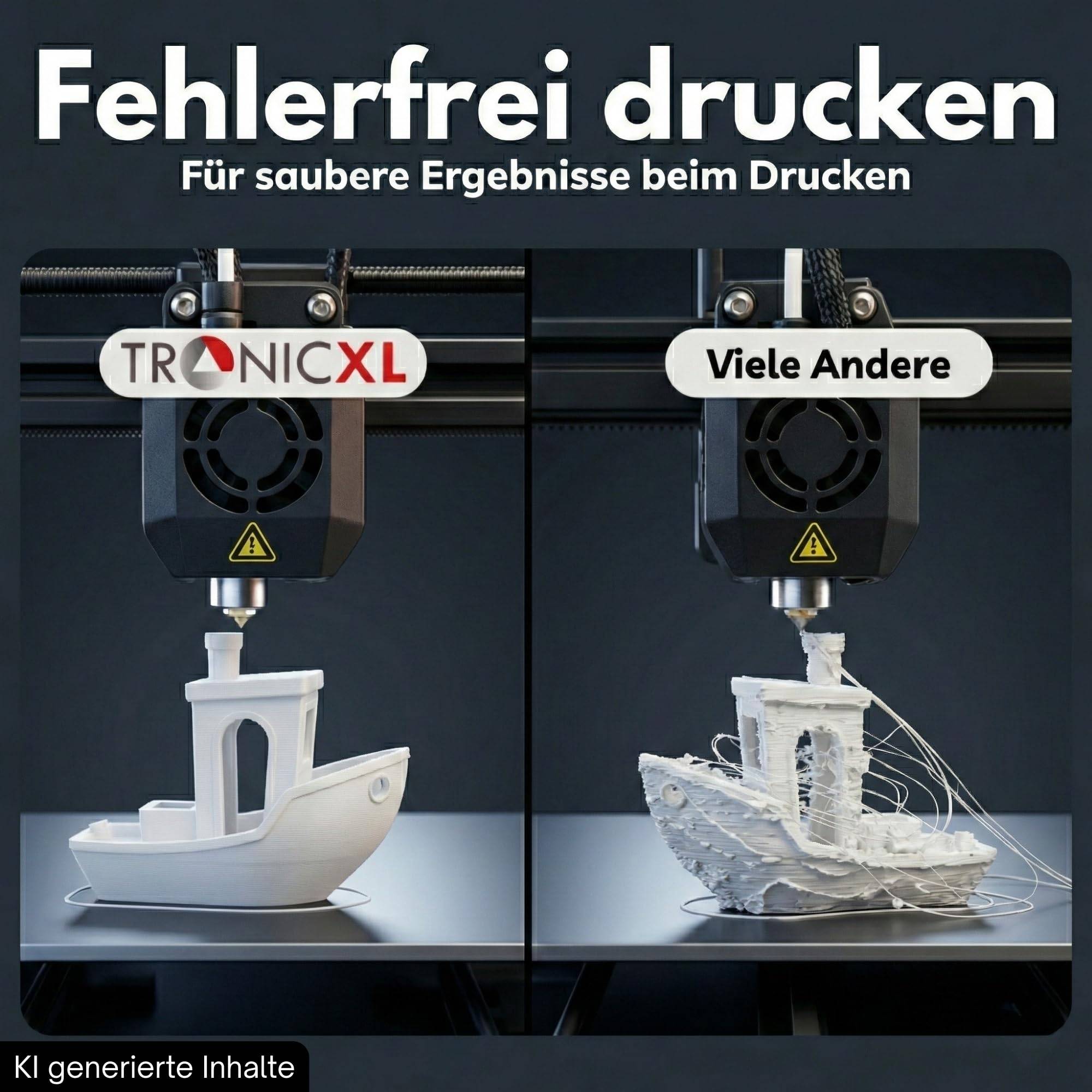 1kg Refill Filament PETG-HF passend für Bambu Lab 3D Drucker kompatibel mit Bambulab Leerspule (Mit Notch) AMS AMS2 P2S, H2D, H2S, X1C, P1S, A1
