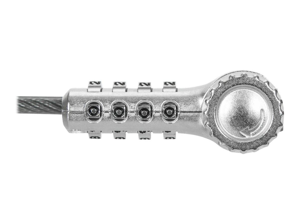 Targus DEFCON - Sicherheitskabelschloss - Silber2 m