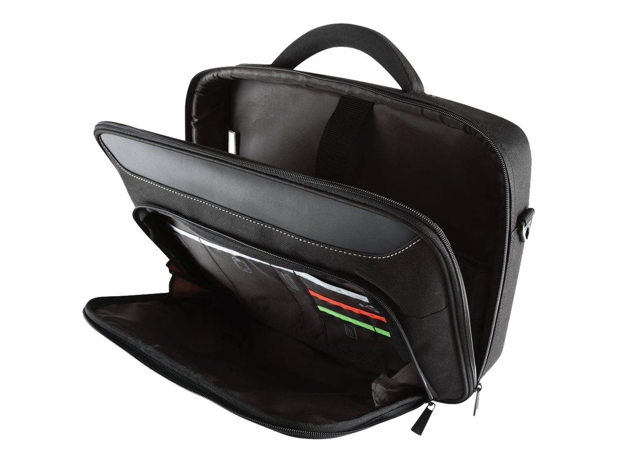Targus Classic+ Clamshell - Notebook-Tasche45.7 cm - 17" - 18" - Schwarz - Rot