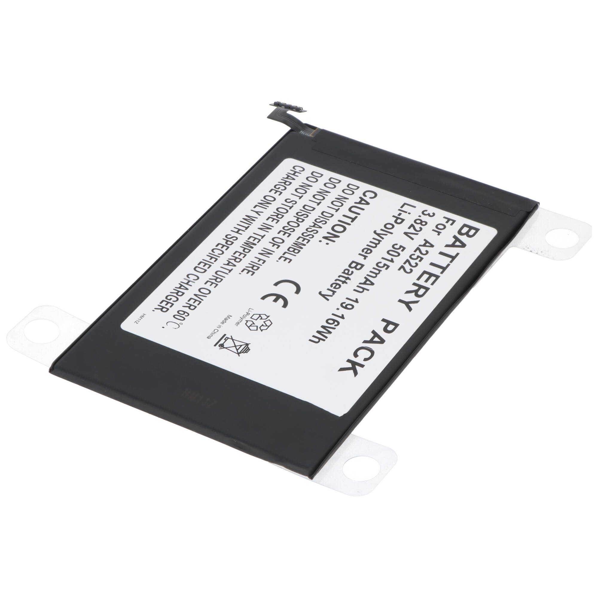Akku passend für A2522 für Mac Apple iPad mini 6, A2567, Li-Polymer, 3,82V, 5015mAh, 19,2Wh, built-in