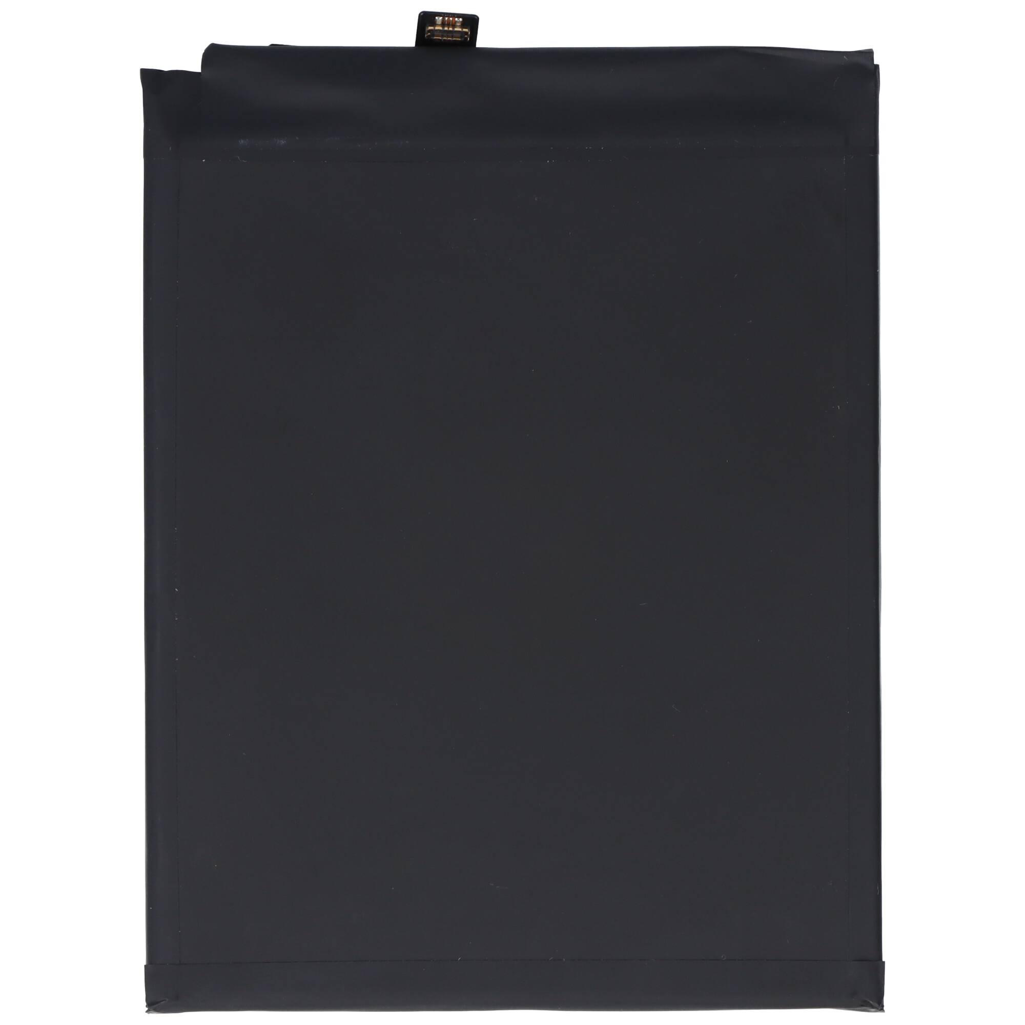 „Ein schwarzer gepolsterter Versandumschlag mit einer sicheren Klebeleiste oben.