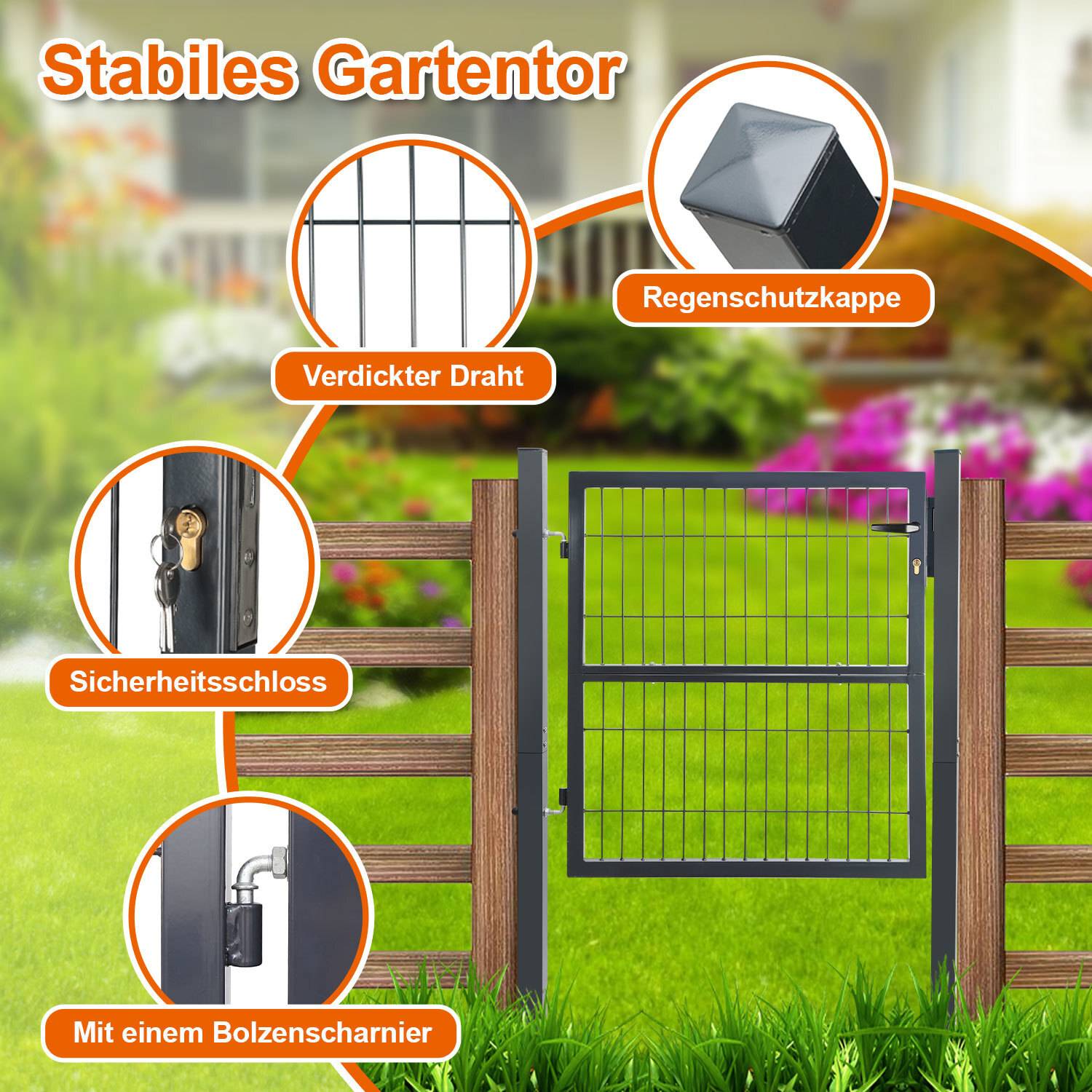 „Stabiles Gartentor