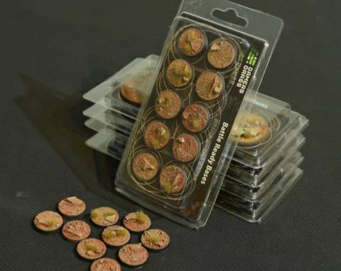 GamersGrass Badlands - Round 25mm (x10)