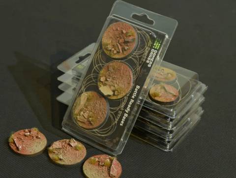 GamersGrass Badlands - Round 50mm (x3)