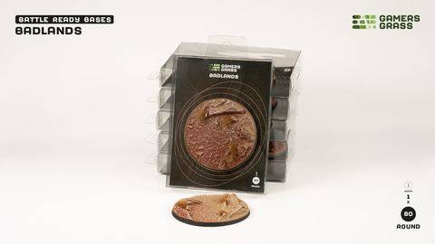 GamersGrass Badlands - Round 80mm (x1)