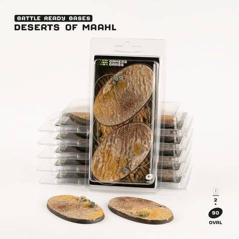 GamersGrass Deserts of Maahl - Oval 90mm (x2)