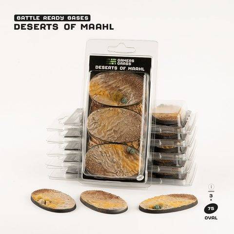 GamersGrass Deserts of Maahl - Oval 75mm (x3)