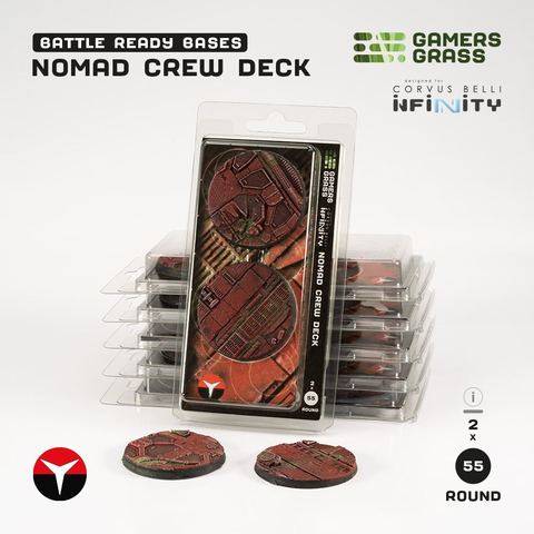 GamersGrass Nomad Crew Deck Round 55mm (2x)