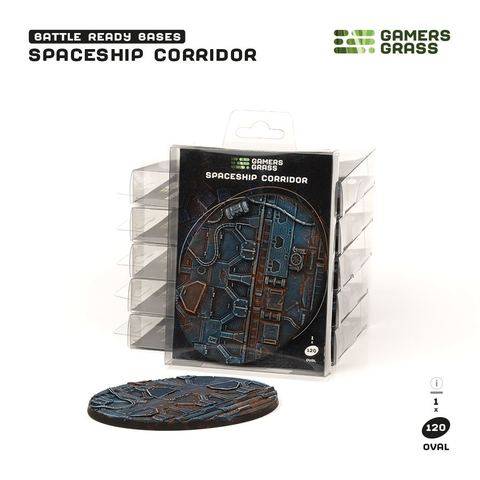 GamersGrass Spaceship Corridor - Oval 120mm (x1)