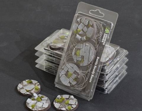 GamersGrass Temple - Round 50mm (x3)