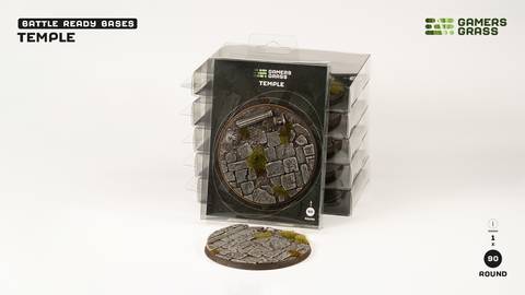 GamersGrass Temple - Round 90mm (x1)