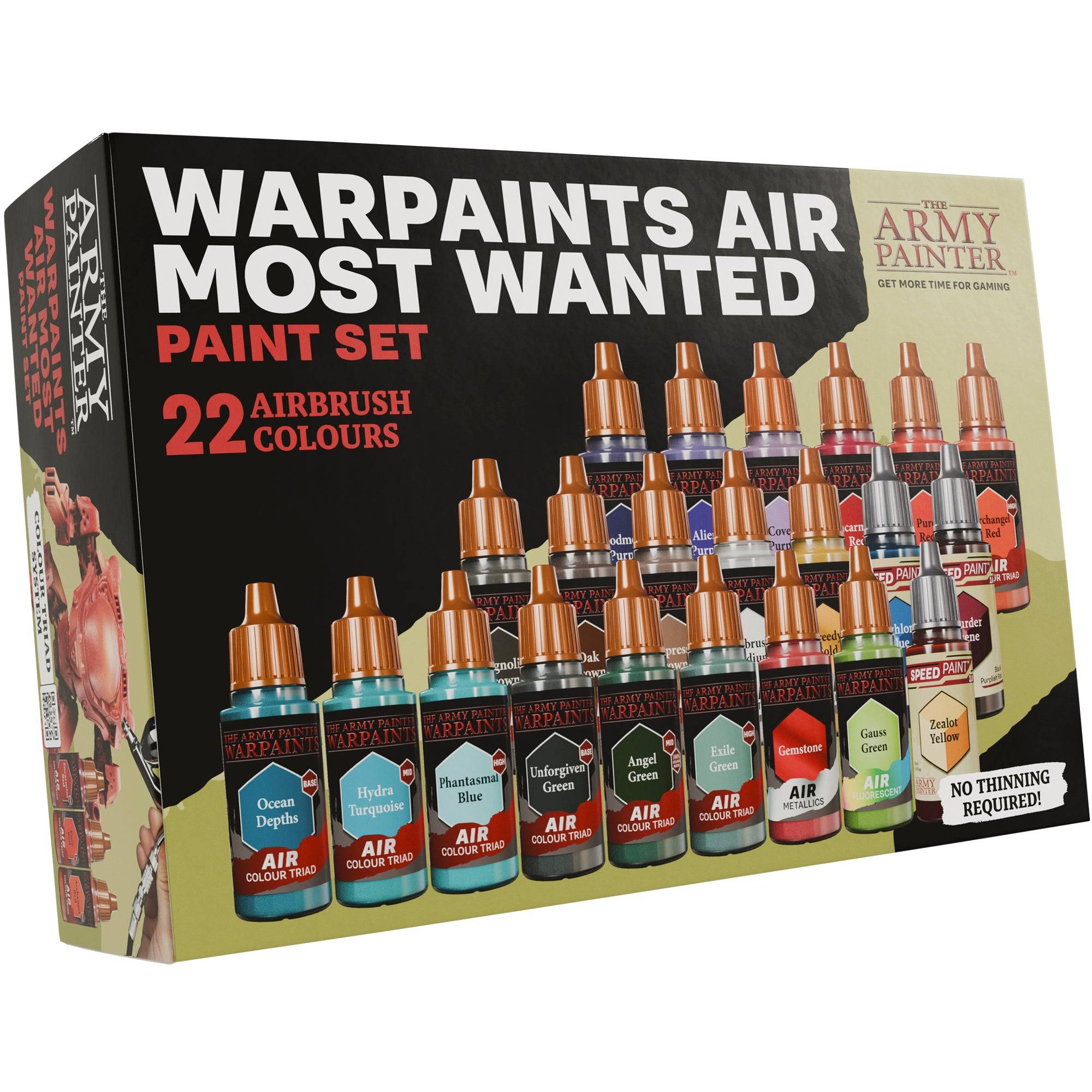 The Army Painter - Most Wanted Set - Warpaints Air