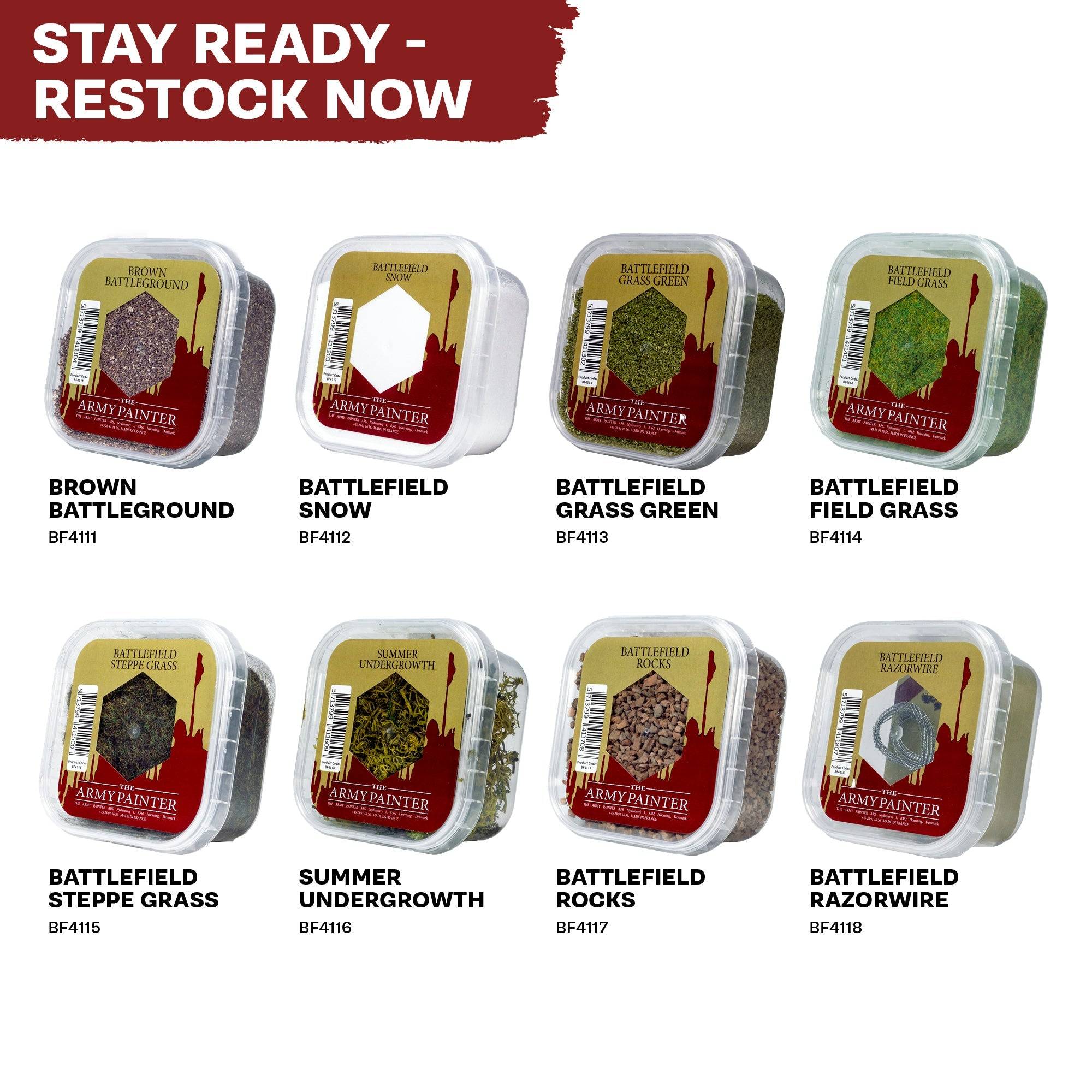 The Army Painter - Battlefields Basing Set