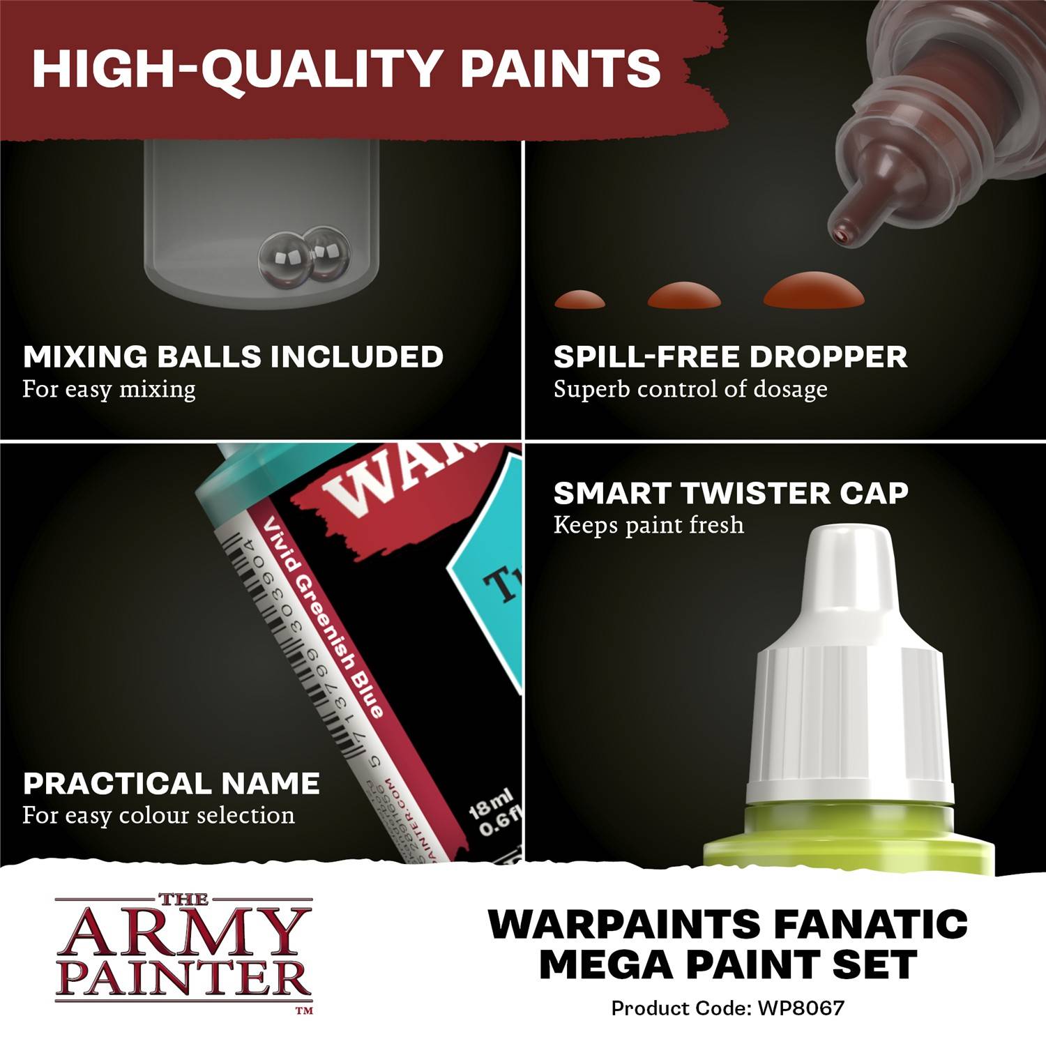 The Army Painter - Mega Set - Warpaints Fanatic
