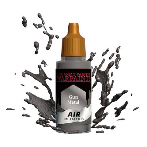 Eine Flasche „Warpaints Gun Metal Air Metallics
