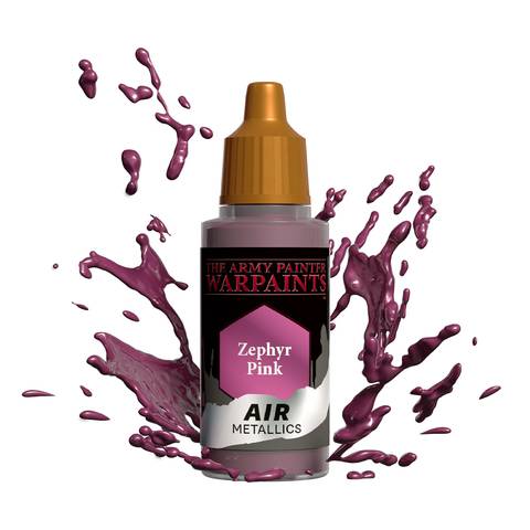 Eine Flasche „The Army Painter: Warpaints Air Metallics, Zephyr Pink