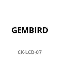 GEMBIRD' Logo zentriert mit Modellnummer 'CK-LCD-07' darunter auf einem einfachen Hintergrund.