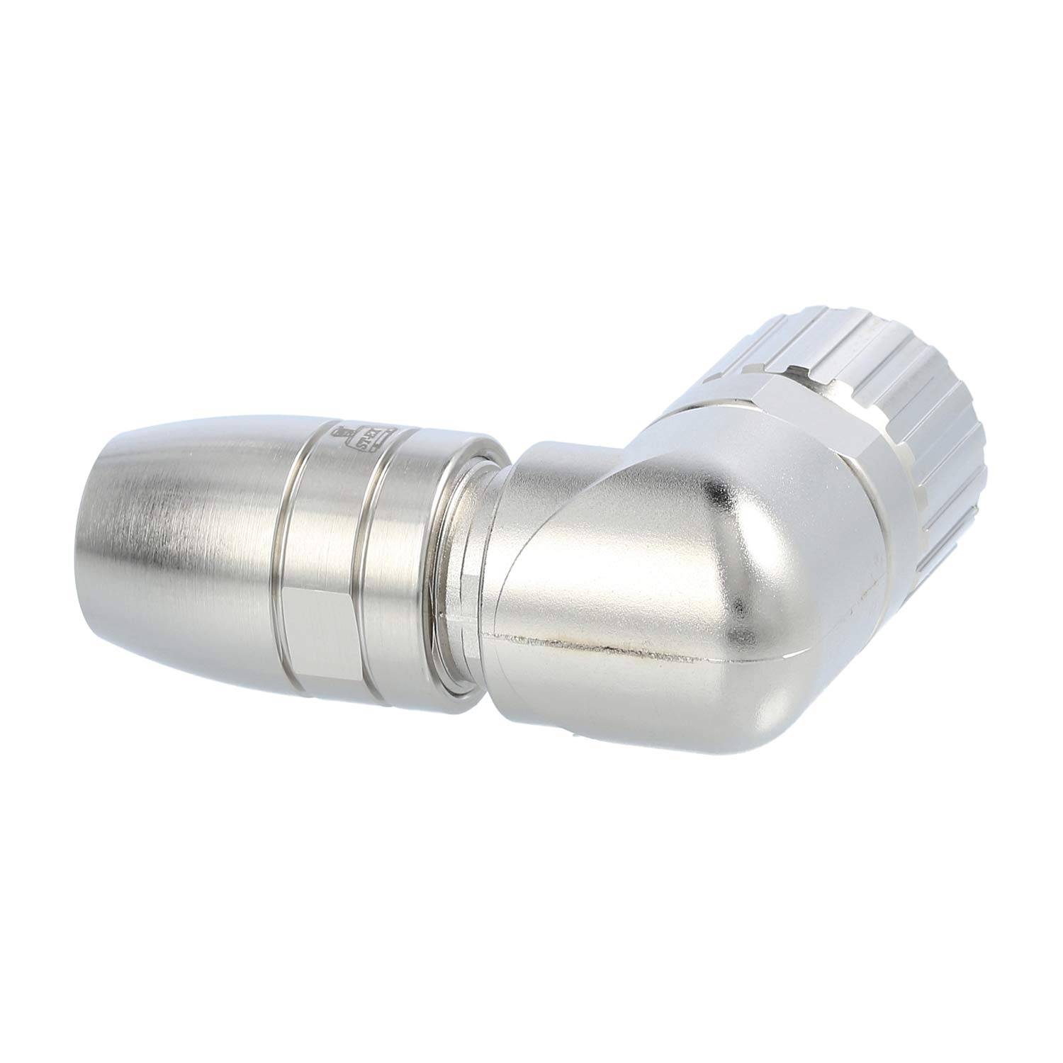 Phoenix Contact M23 RC Kabelsteckverbinder gewinkelt Stift / Buchse Kabelabgang seitlich, Klemmbereich 2,0mm - 10,5mm