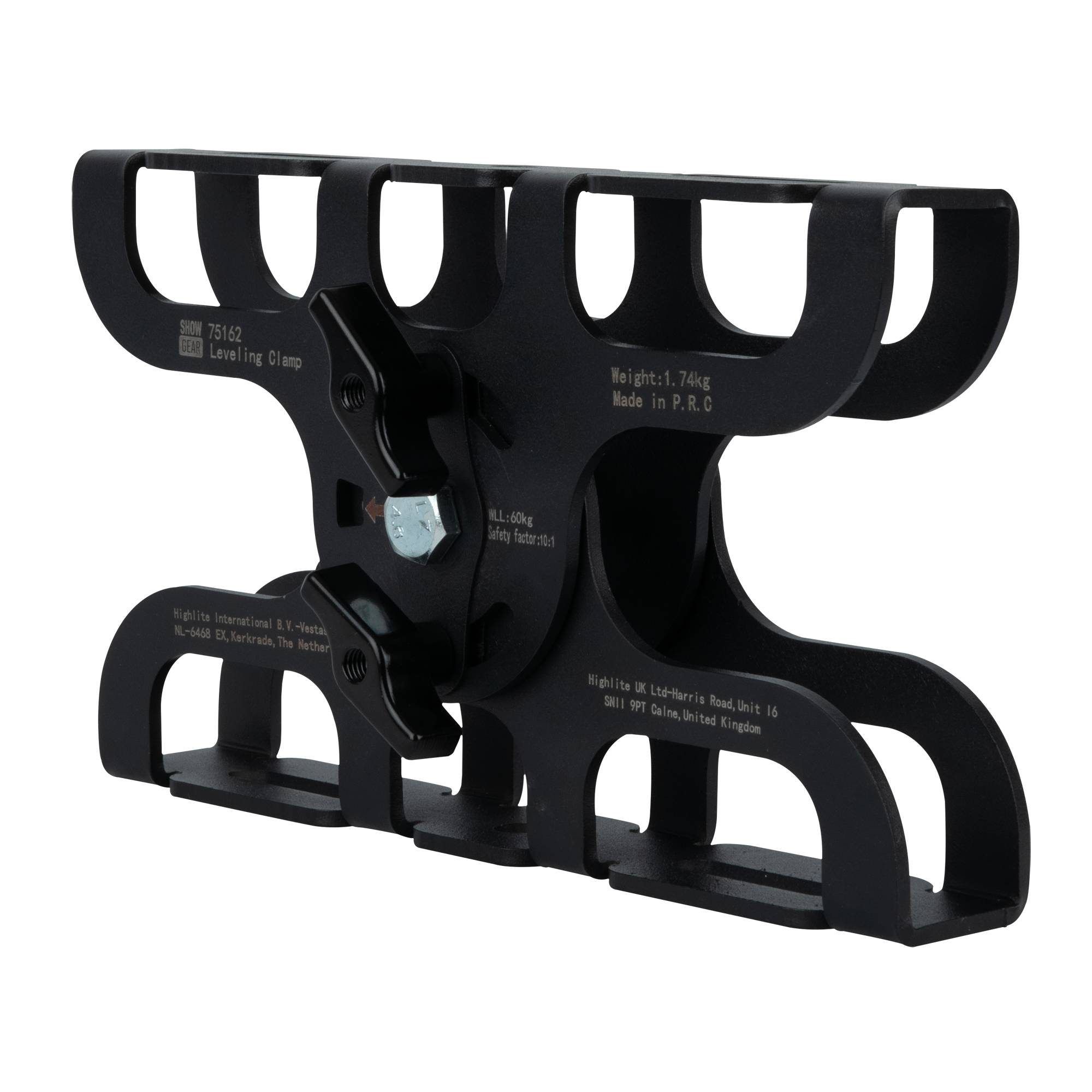 Hebel-Spannvorrichtung 75102, ideal zum sicheren Halten von Materialien, Gewicht: 5,774 kg, hergestellt in P.R.O. Aluminium-Konstruktion für Langlebigkeit.