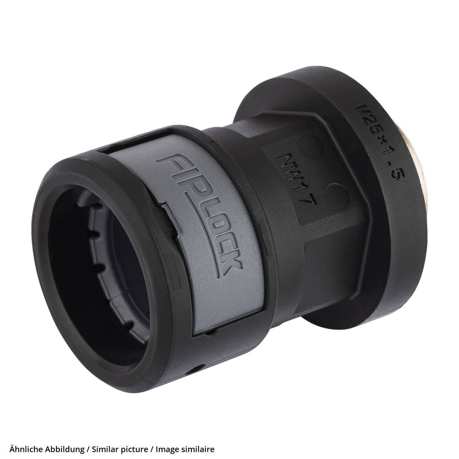 LAPP FIPLOCK ONE Metall M12x1,5 / 10 BK - 10 Stück