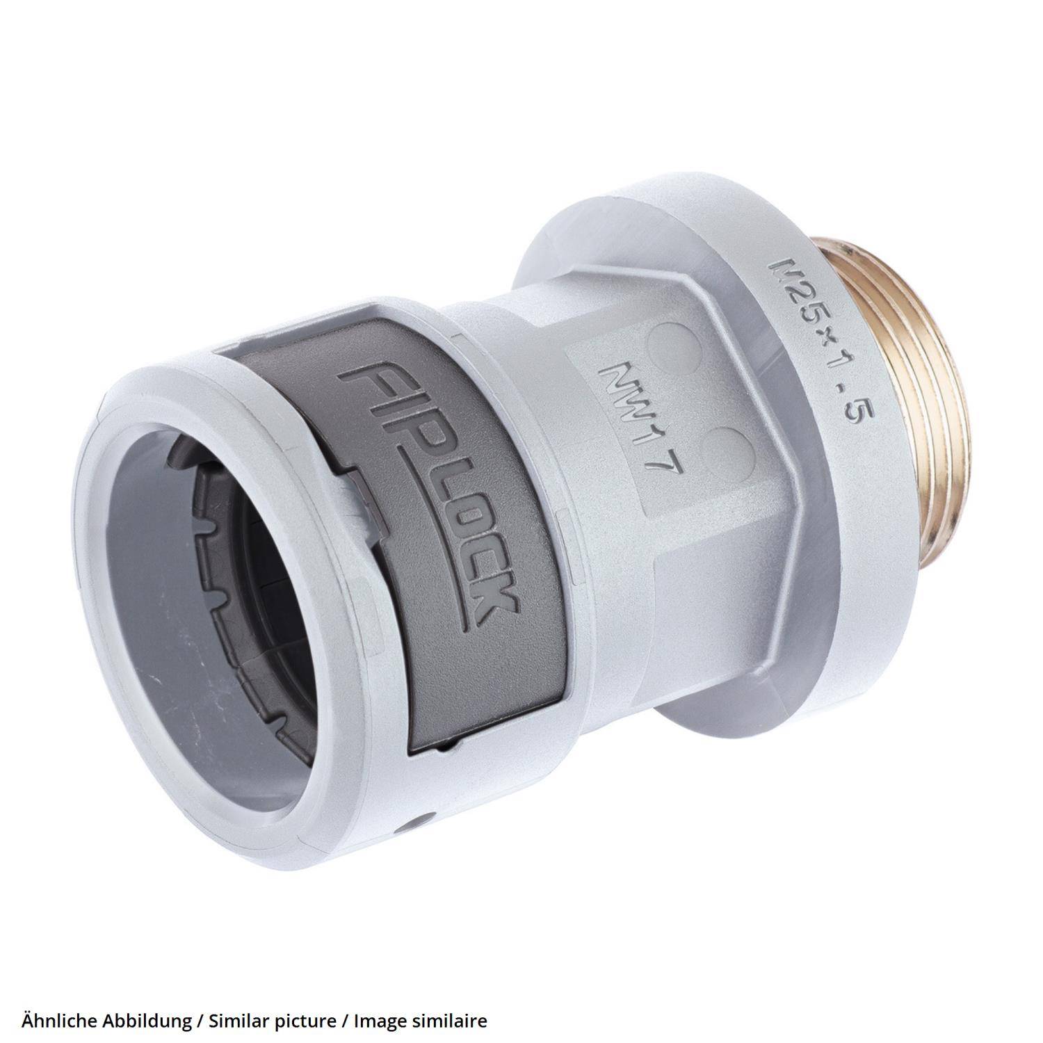 LAPP FIPLOCK ONE Metall M12x1,5 / 10 BK - 10 Stück