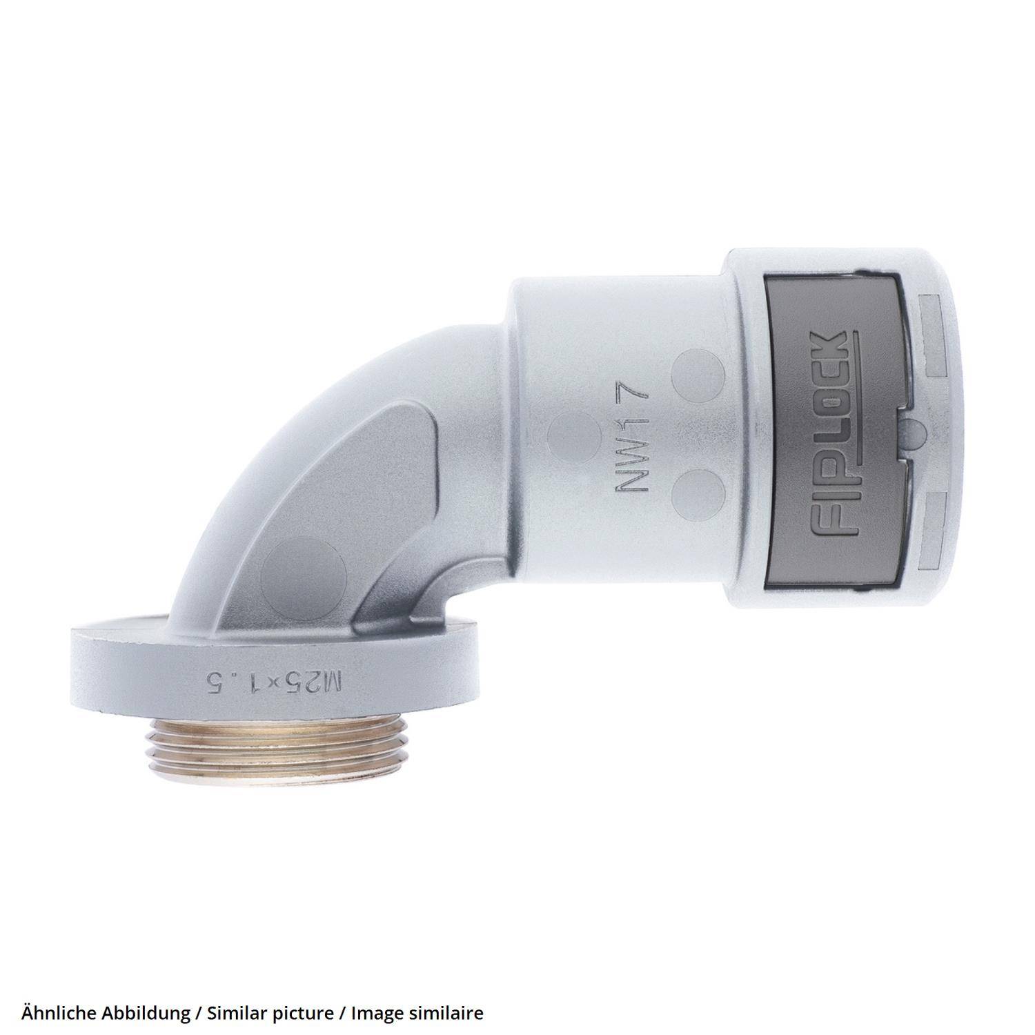 FIPLOCK ONE 90-B METALL x L M40X1,5/29 GY - 6 Stück