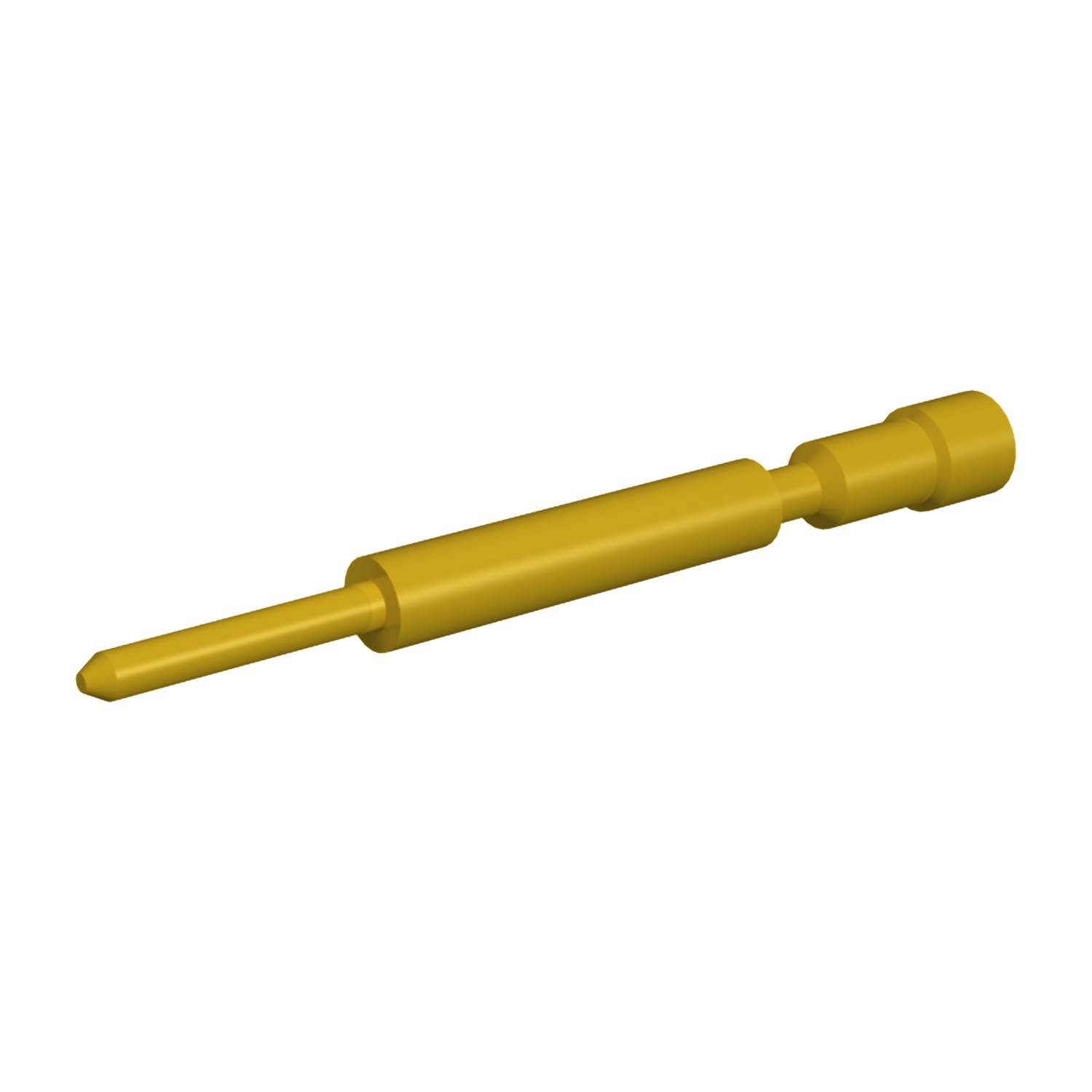 HUMMEL M23 Profinet Signal-Crimpkontakt Kontaktstift (M) 0,75mm² - 1,5mm² AWG18 - AWG16 gold Werkstoff Messing (CuZn) -