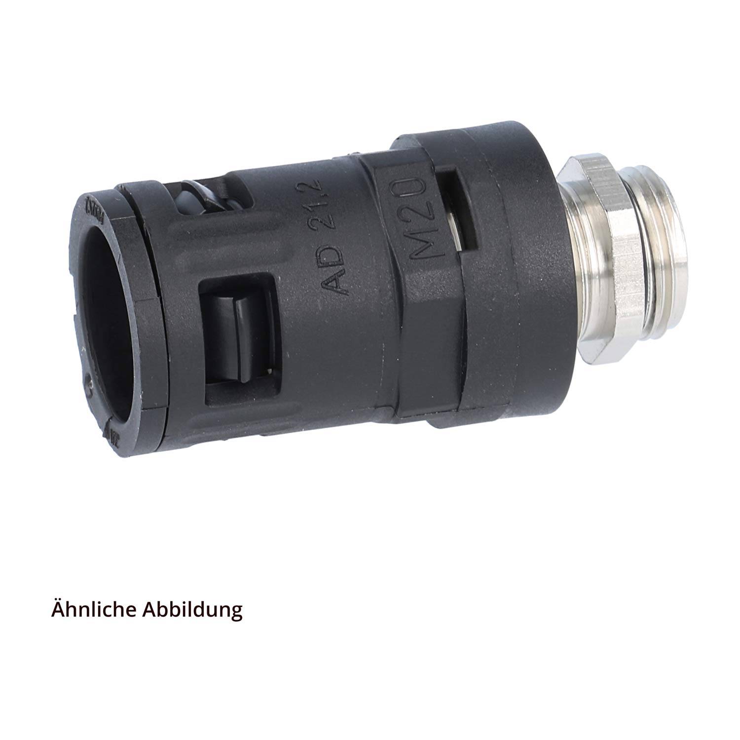 FLEXA Schnellverschraubung gerade Gewinde PG9x1,41 für Schlauch-Außendurchmesser 13,0mm hochdichtend mit