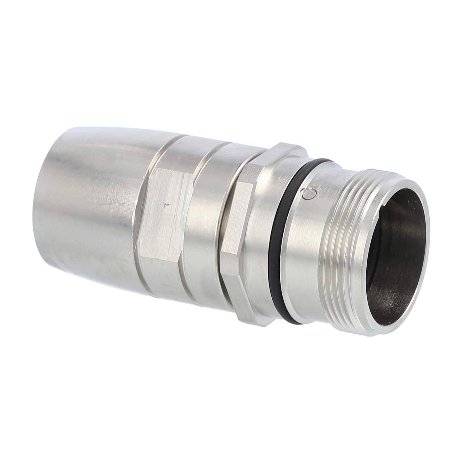 M23 RC Kupplungssteckverbinder gerade Stift / Buchse Kabelabgang gerade M16x1,5, Klemmbereich 4,5mm - 9,0mm Farbe