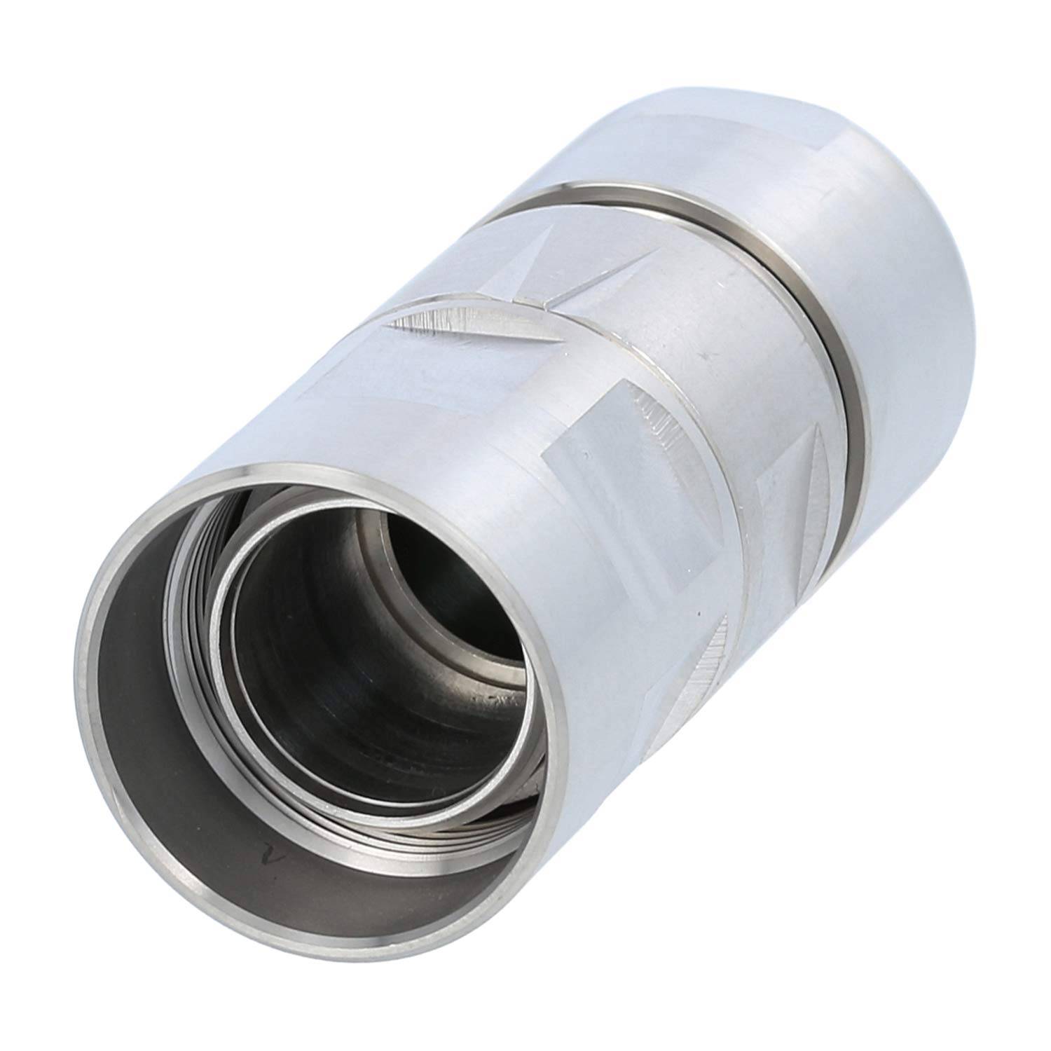 Phoenix Contact M23 RF Kabelsteckverbinder gerade Stift / Buchse Kabelabgang gerade, Klemmbereich 5,5mm - 13,2mm Farbe