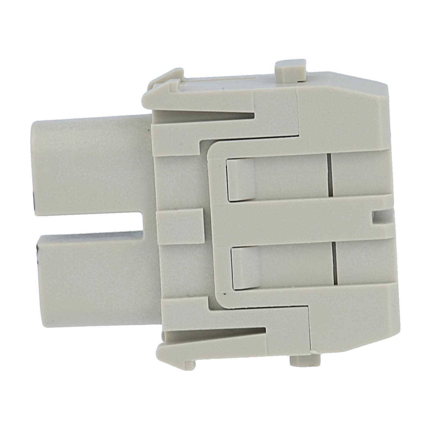 HARTING Han 40 Ampere Modul Buchseneinsatz (F) Axialschraubanschluss, 2-polig 1000V, 40A - 2 Stück
