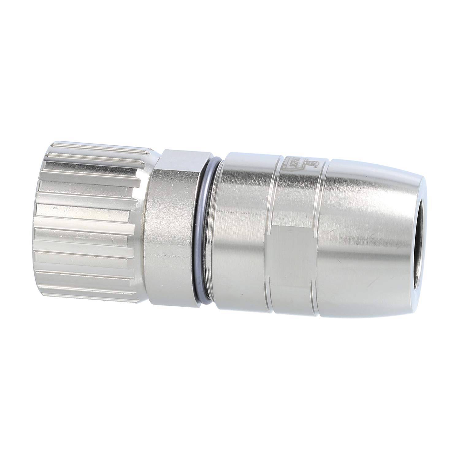 Phoenix Contact M23 RC Kabelsteckverbinder gerade Stift / Buchse Kabelabgang gerade, Klemmbereich 2,0mm - 14,5mm Farbe