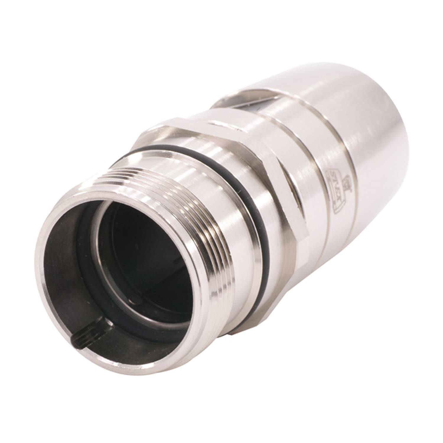 Phoenix Contact M23 RC Kupplungssteckverbinder gerade Stift / Buchse Kabelabgang gerade PG11x1,41, Klemmbereich 4,0mm -