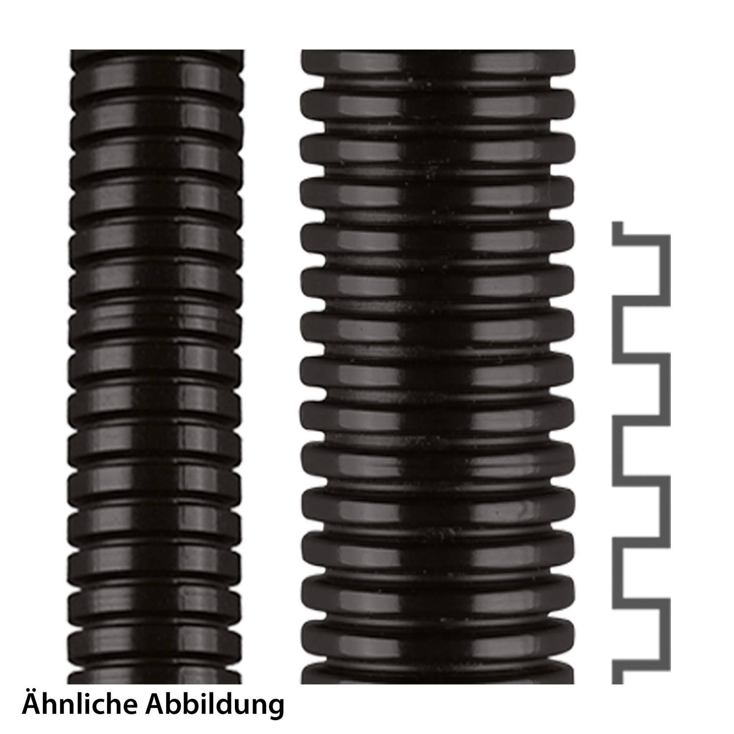 ROHRflex PA 6 S, schwarz AD 13,0, 10,0 x 13,0 mm - 1 Stück