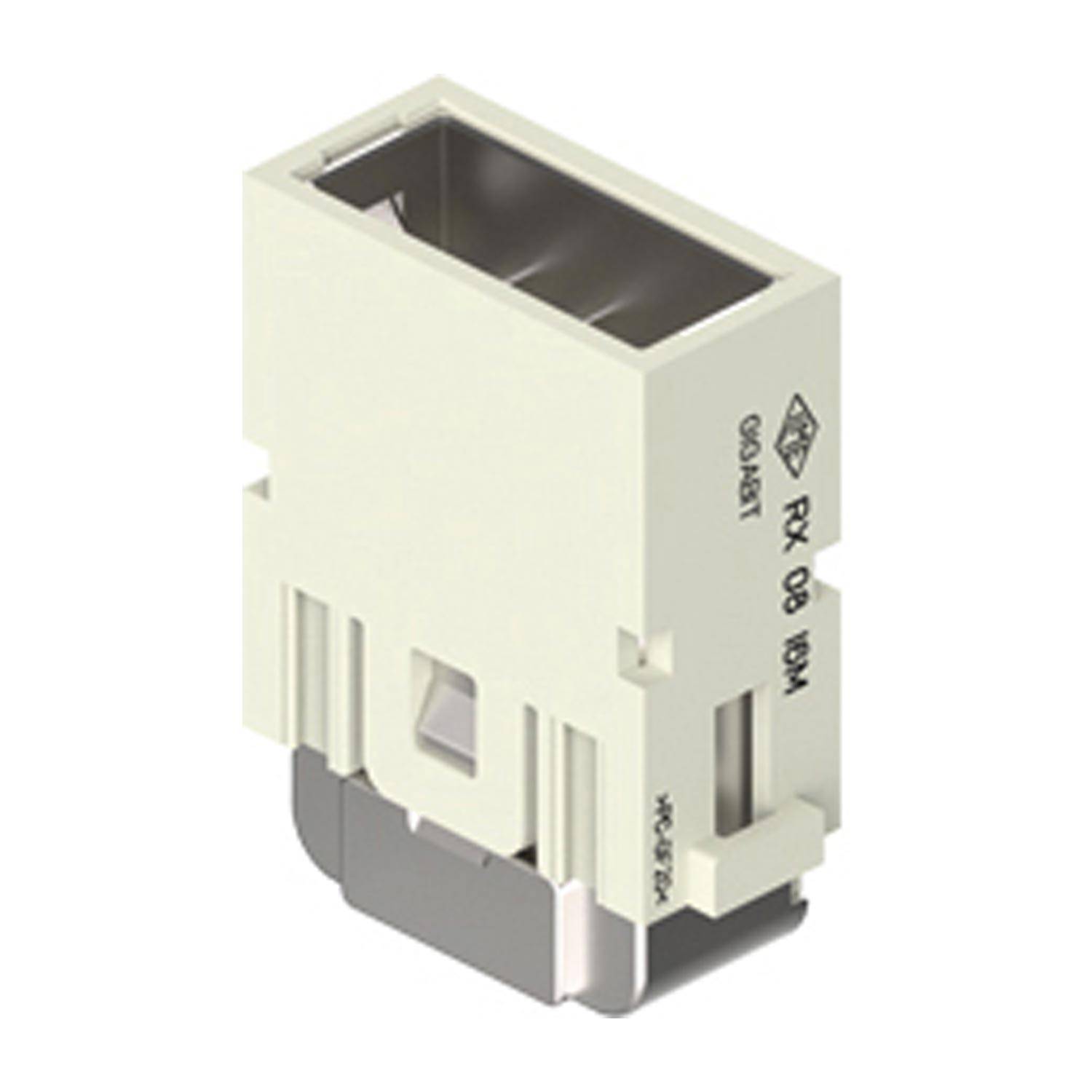 RX 08 I6M I.L.M.E. Stifteinsatz, MIXO HNM, 8P+GND, Crimpanschluss, 5A, 50V, Gigabit - 1 Stück