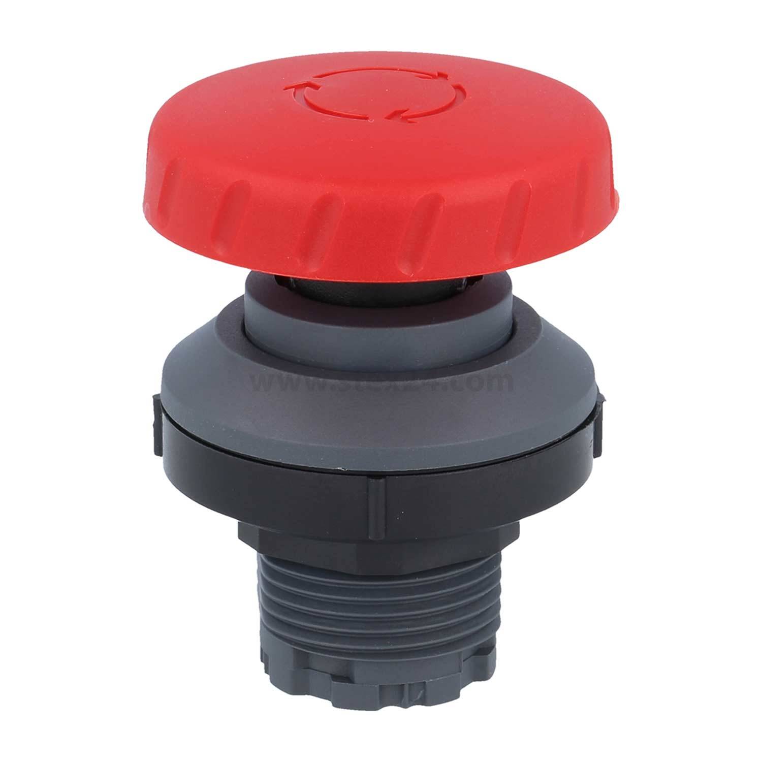 Georg Schlegel Pilztaster verrastend rund, KOMBITAST-R Hub 6,0mm - 1 Stück