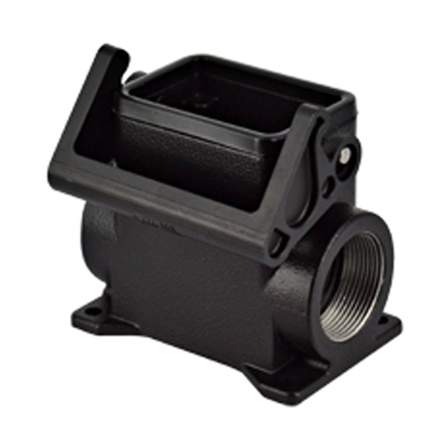 Sockelgehäuse, hoch, Größe 44.27, LS-Type Alu, 1 Bügel, 1xM32 seitlich - 5 Stück