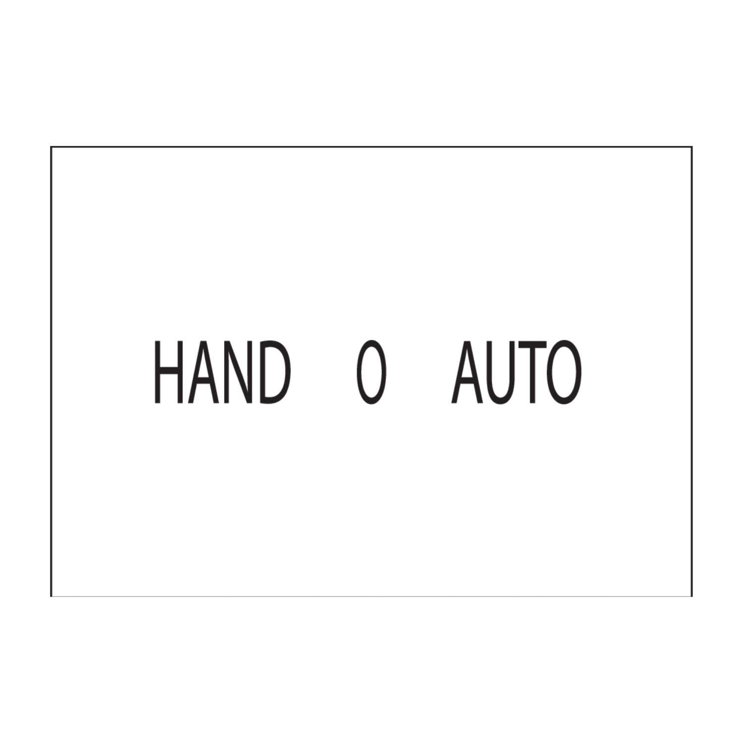 Georg Schlegel selbstklebendes Bezeichnungsschild mit Standarddruck - 10 Stück