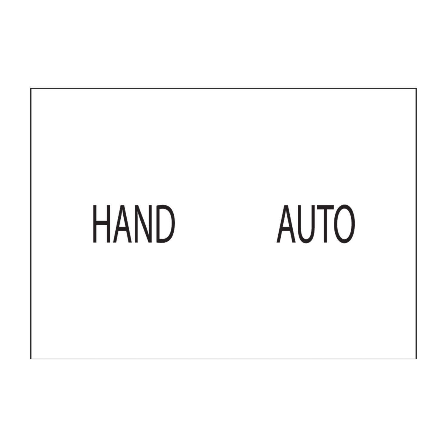 Georg Schlegel selbstklebendes Bezeichnungsschild mit Standarddruck - 10 Stück