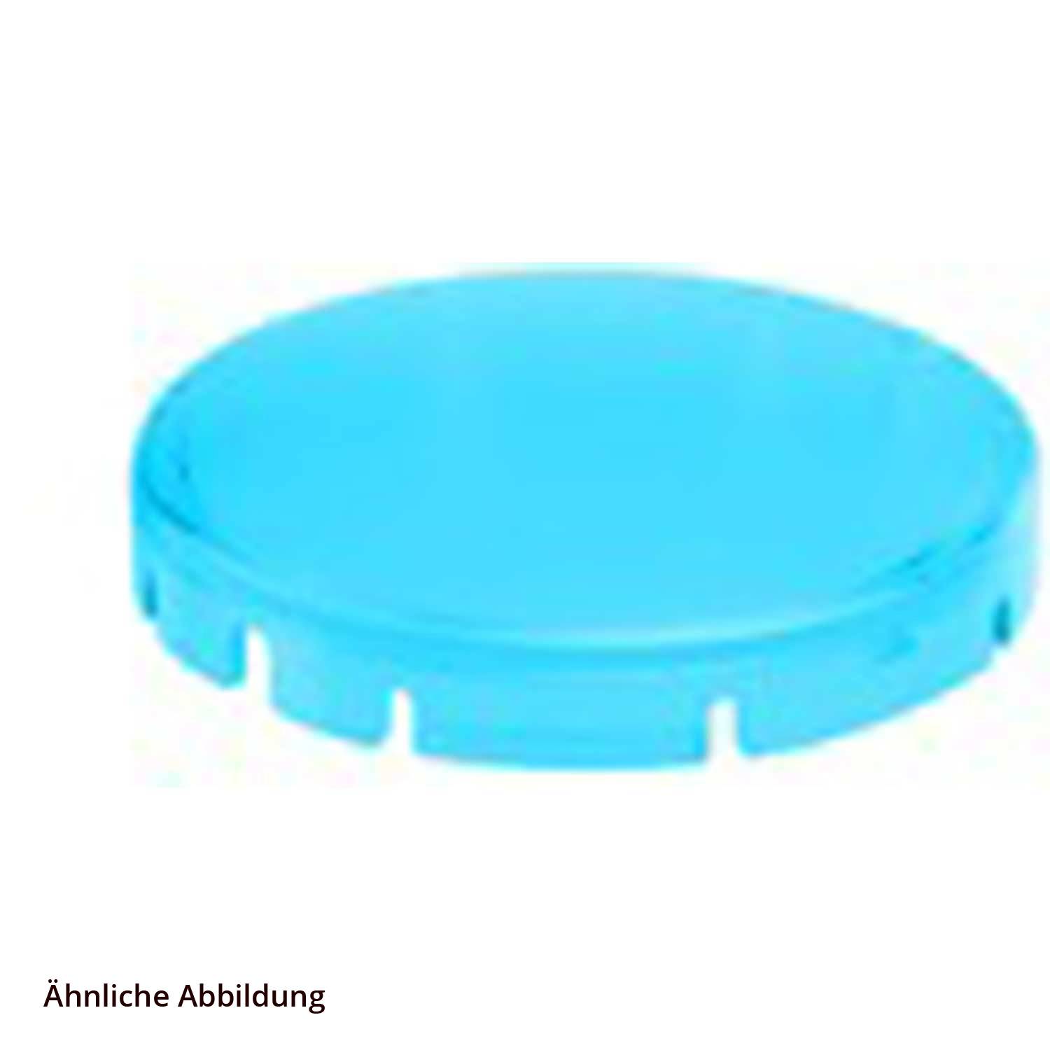 Georg Schlegel Tasterkappe, gewölbt transparent Farbe gelb Ausführung beschreib- und beleuchtbar - 1 Stück