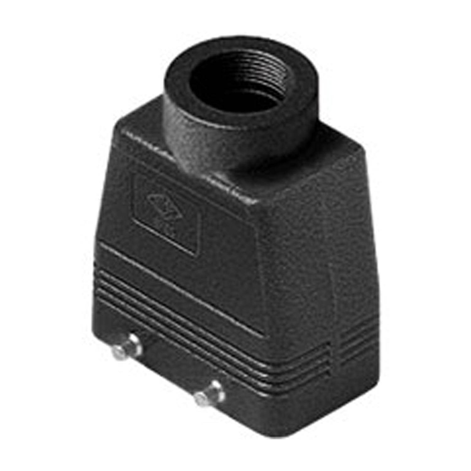 Tüllengehäuse, hoch, Größe 57.27, W-Type Alu, 4 Bolzen, 1xM32 gerade - 5 Stück