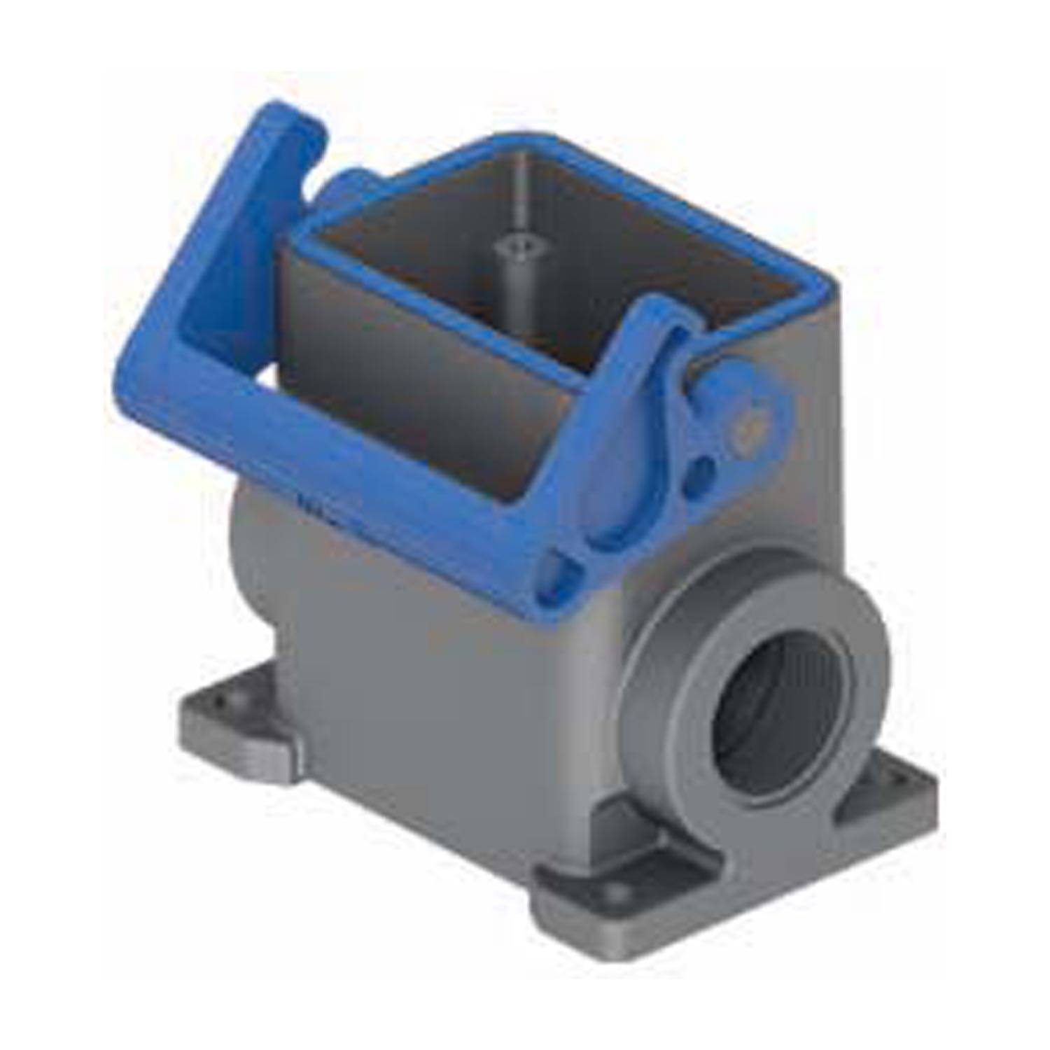 Sockelgehäuse, hoch, Größe 44.27, T-Type C Kunststoff, 1 Bügel, 1xM32 seitlich - 5 Stück