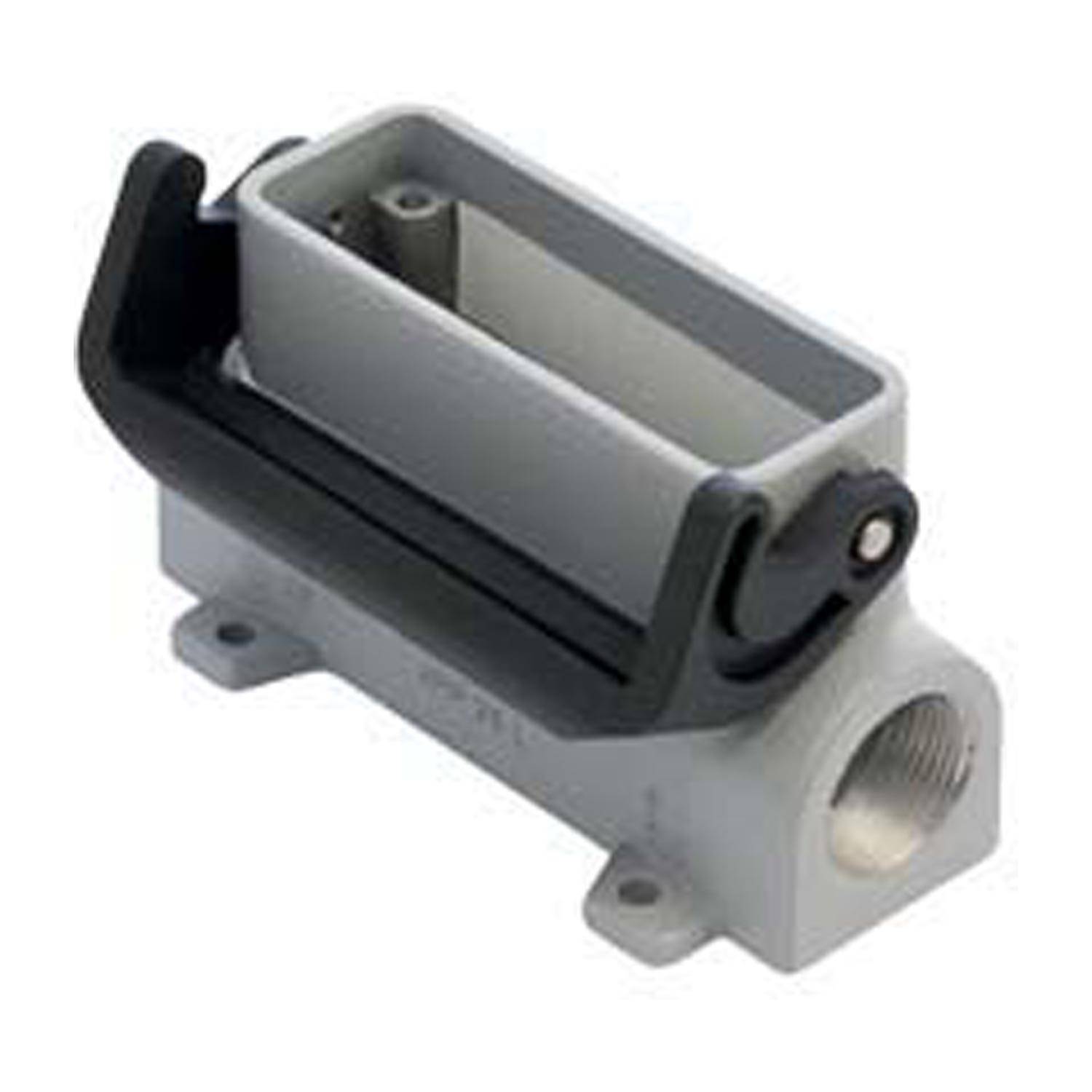 Sockelgehäuse, Größe 66.16, JEI Alu, 1 Bügel, 2xM25 seitlich - 5 Stück