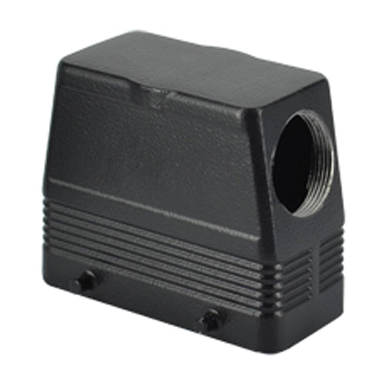 Tüllengehäuse, hoch, Größe 104.27, LS-Type Alu, 4 Bolzen, 1xM32 seitlich, ohne Stutzen - 5 Stück