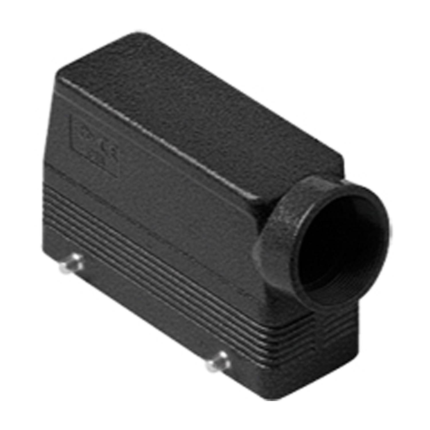 Tüllengehäuse, hoch, Größe 104.27, W-Type Alu, 4 Bolzen, 1xM40 seitlich - 5 Stück