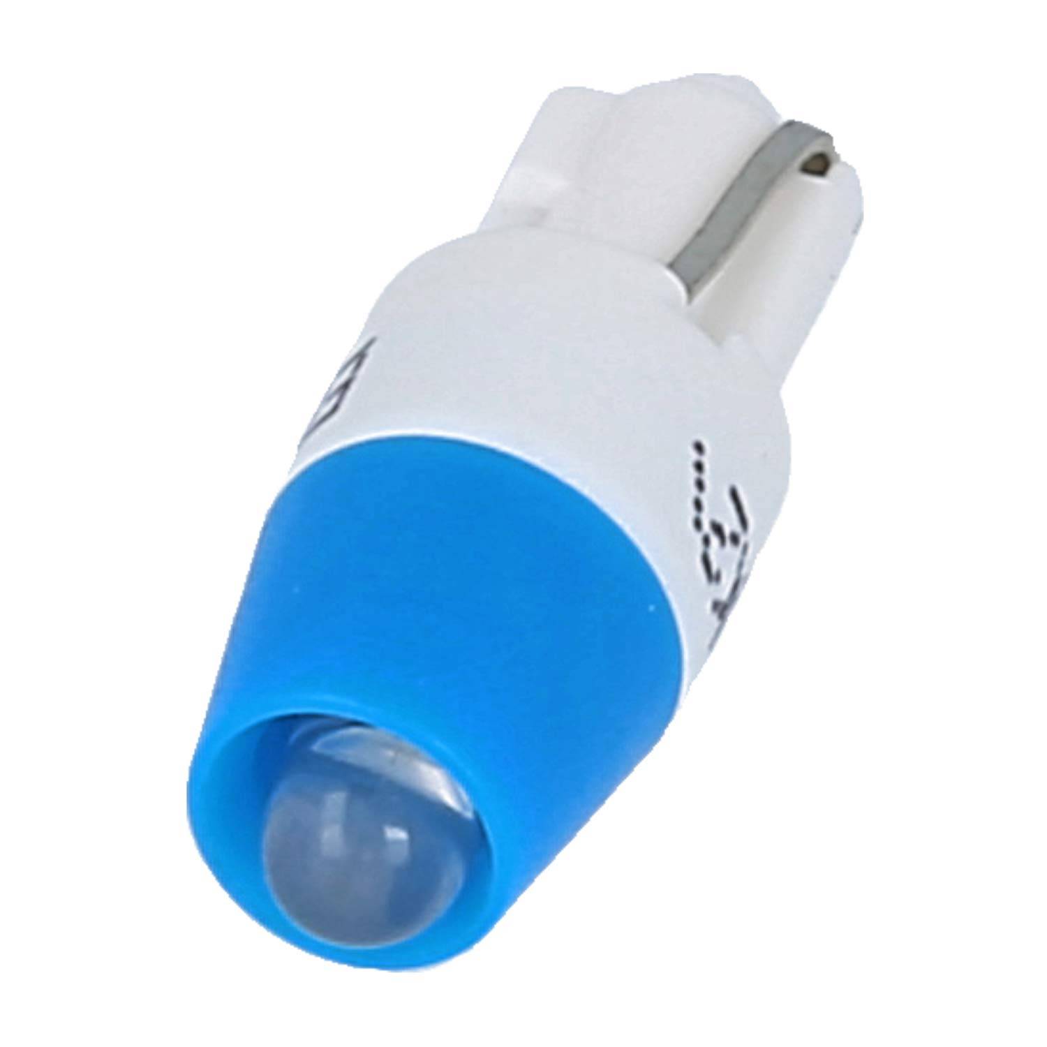 Georg Schlegel Leuchtdiode für W2x4,6d Fassung ultrahell 24V blau mit Einweggleichrichter W2x4,6d - 10 Stück