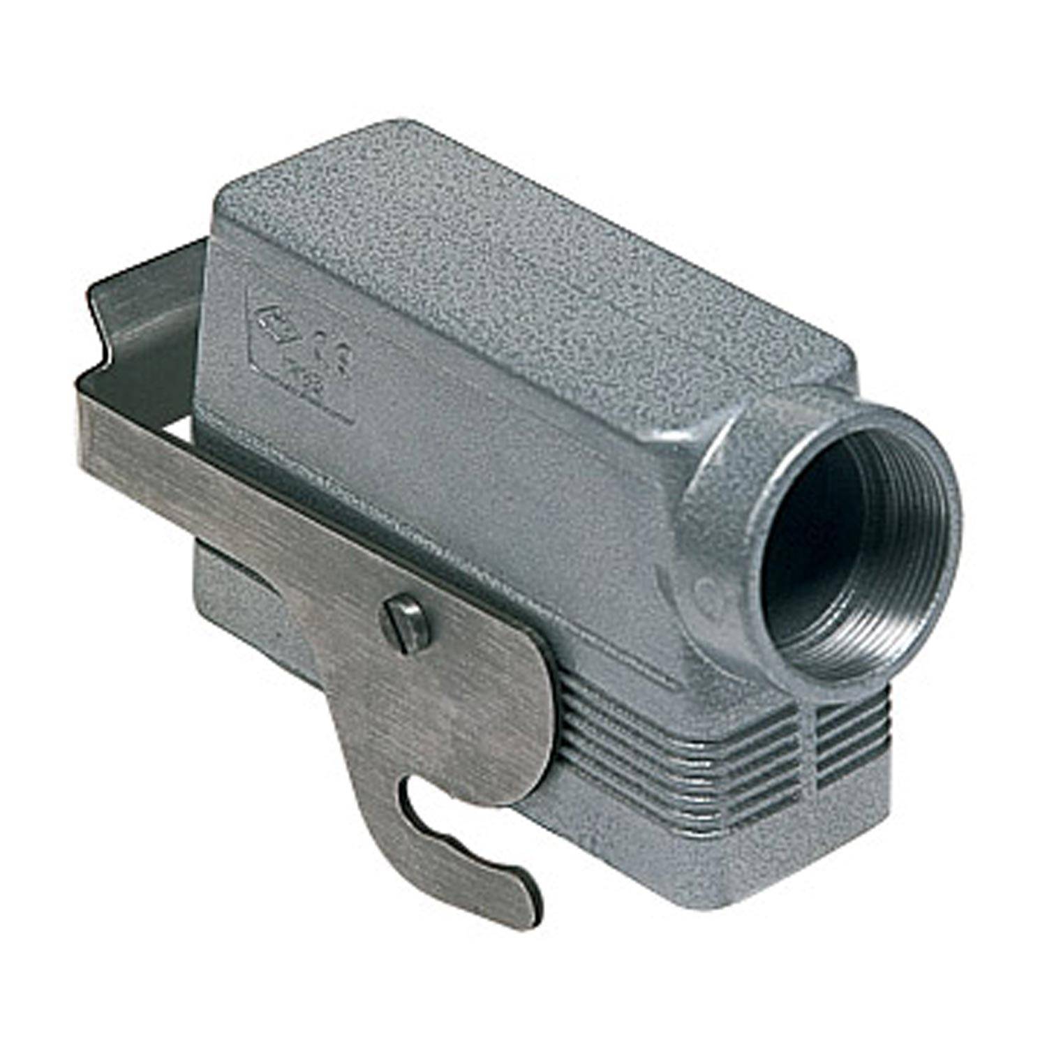 Tüllengehäuse, hoch, Größe 57.27, Alu, Zentralbügel, 1xM32 seitlich - 5 Stück