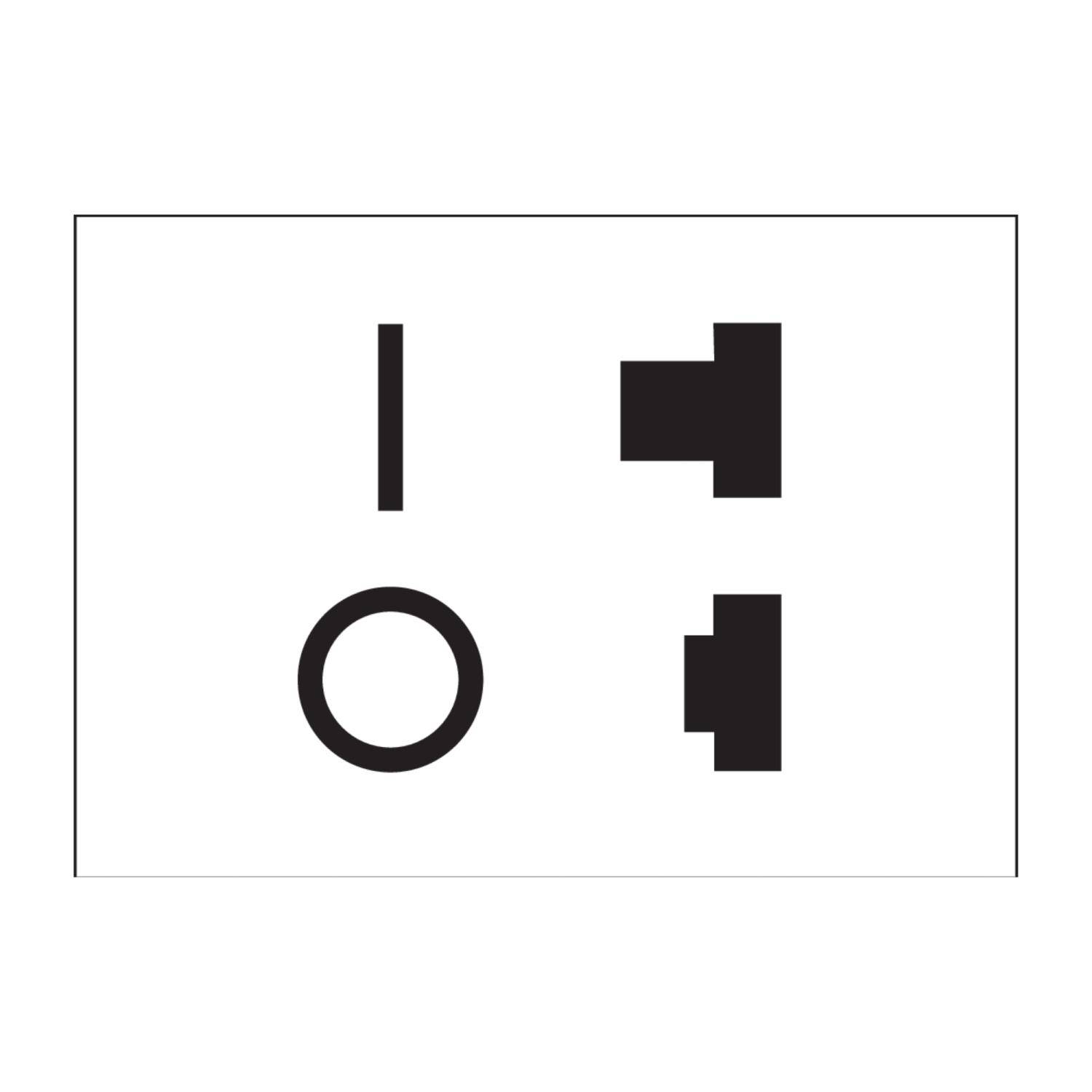 Georg Schlegel selbstklebendes Bezeichnungsschild mit Standarddruck - 10 Stück